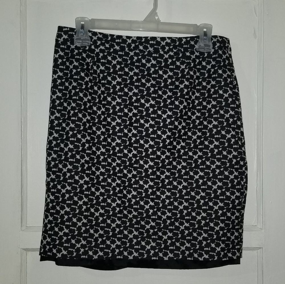 Halogen Pattern Pencil Skirt